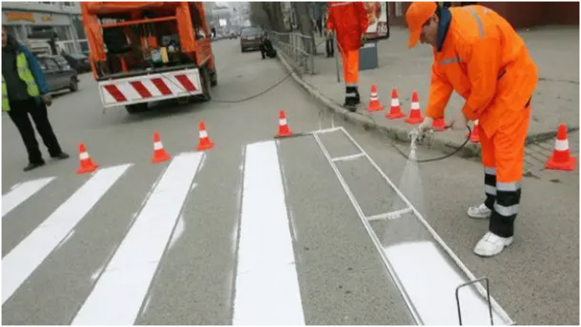 Sumqayıtda 350 min manata yol cizgiləri çəkiləcək 