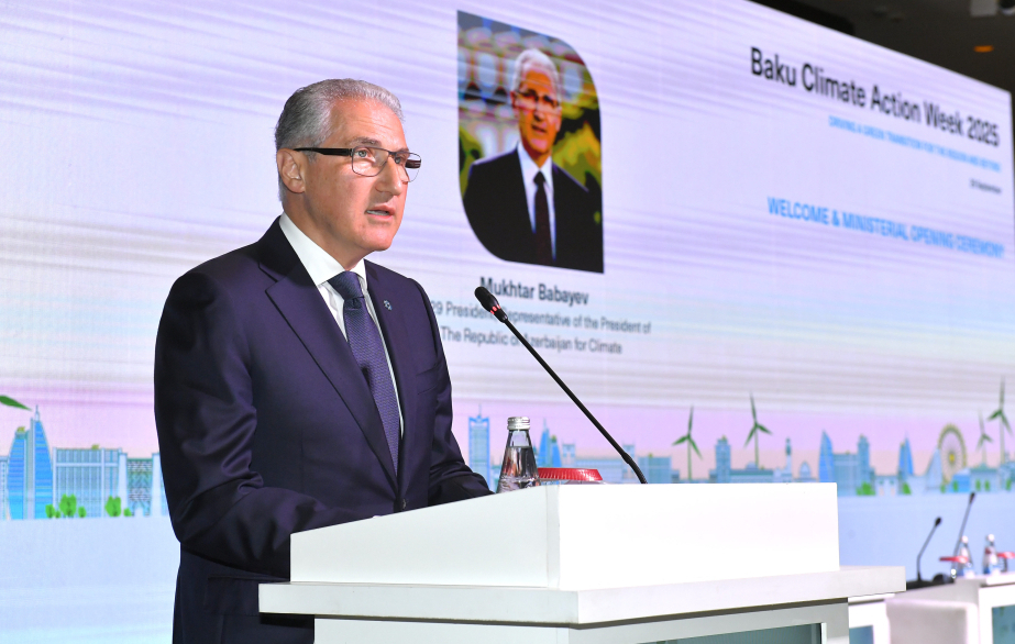 Azərbaycanın yeni iqlim planları var