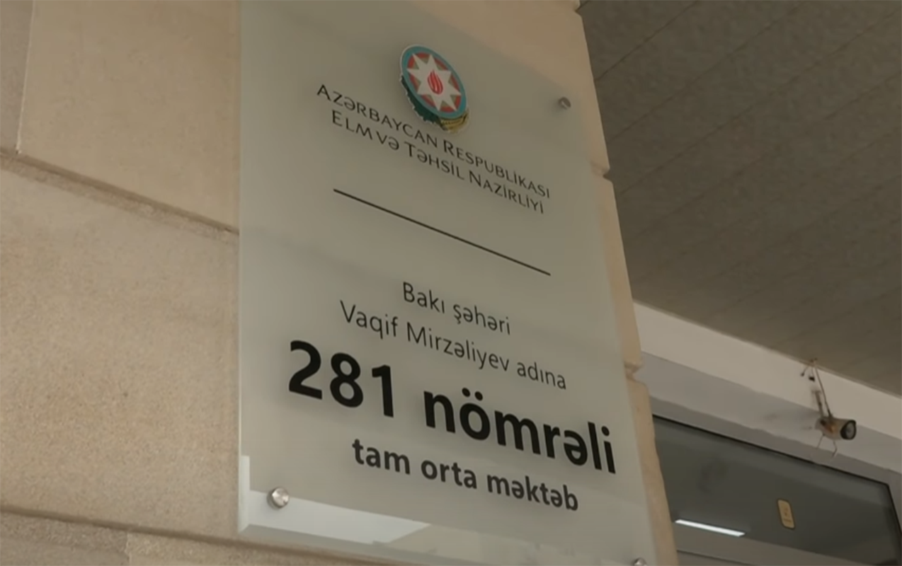 281 nömrəli məktəbdə QALMAQAL