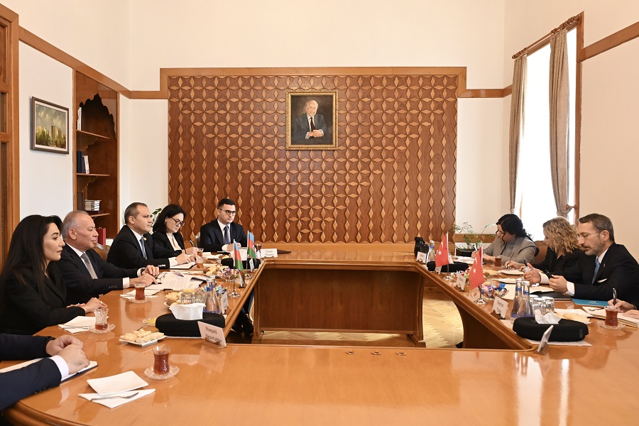 Fahrettin Altun Azərbaycanda