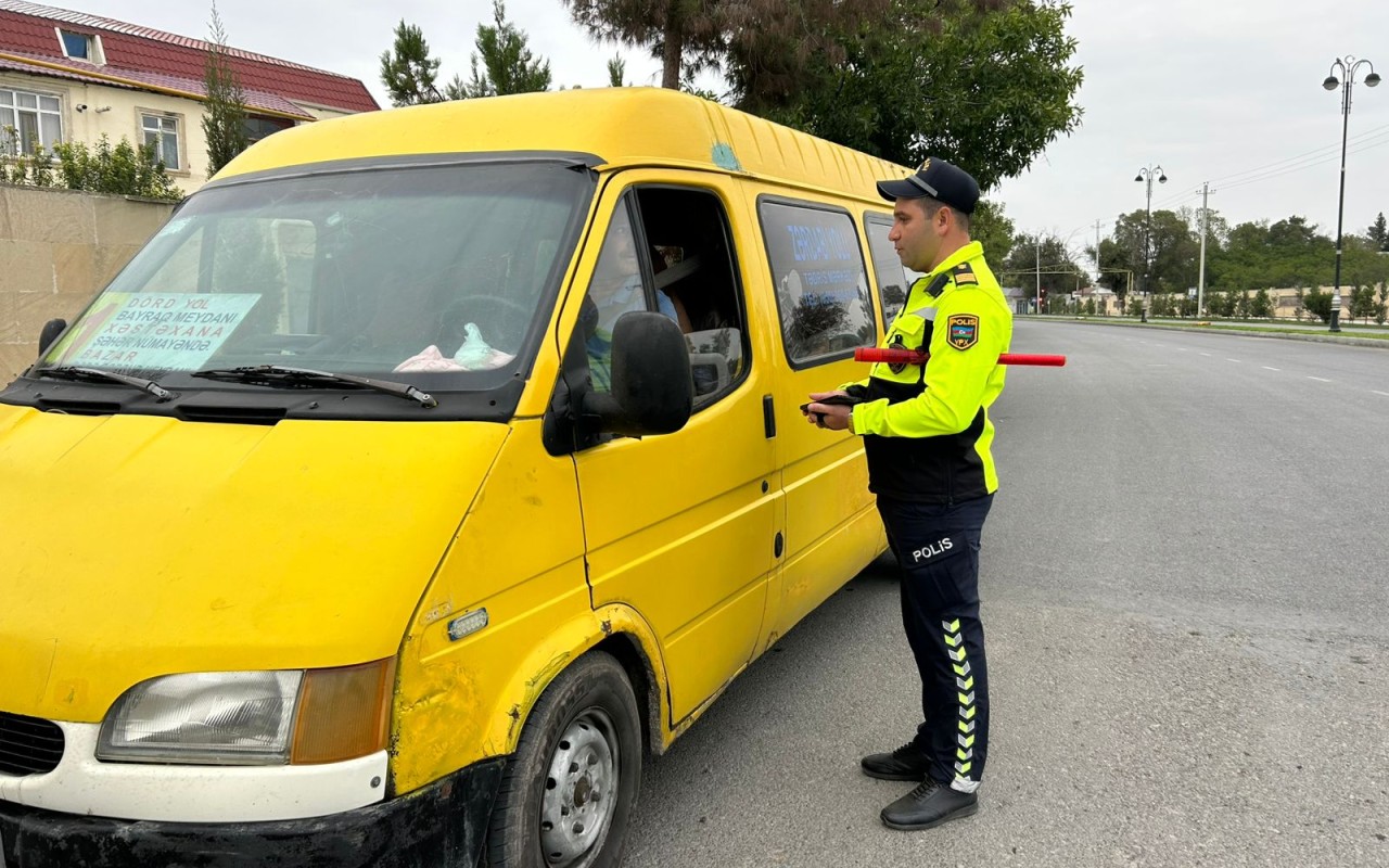Sürücülük hüququ olmayanlar cərimələndi