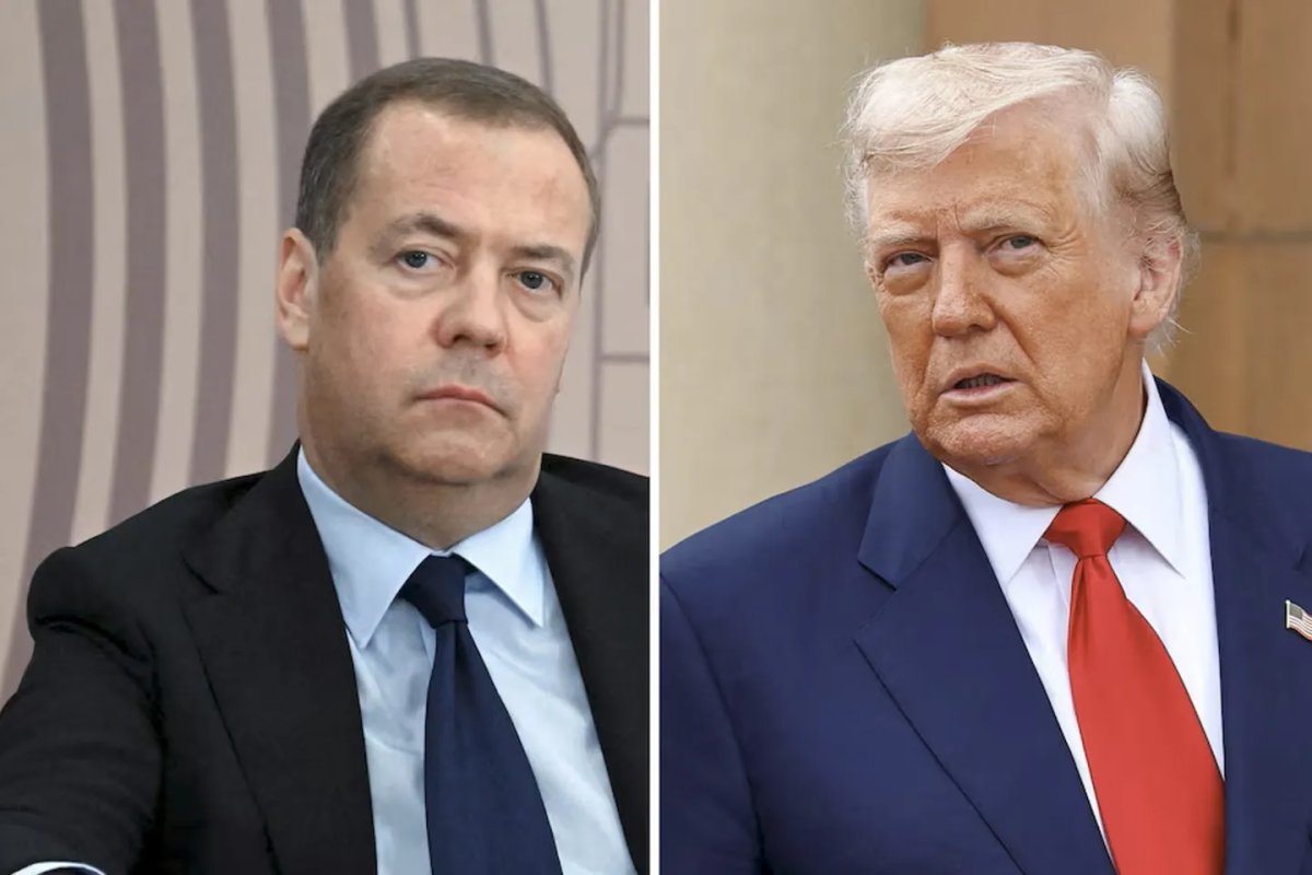 Medvedev Putinə işləyən axmaq adamdır - TRAMP