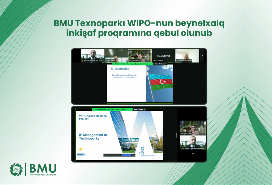 BMU beynəlxalq inkişaf proqramına qəbul olundu