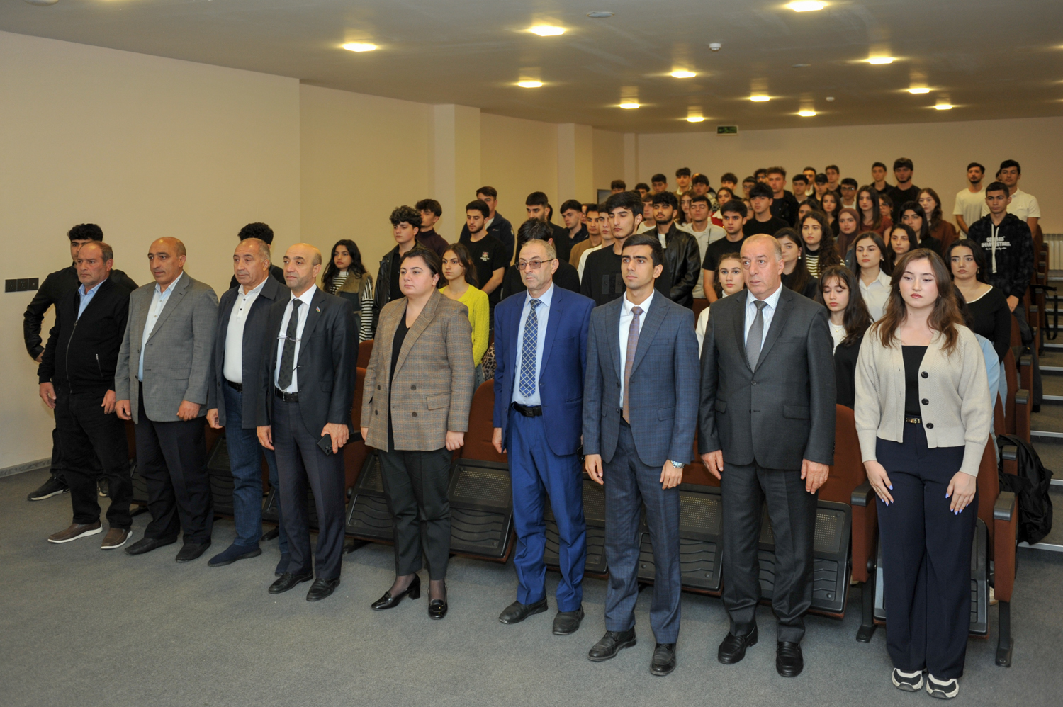 BMU tələbələri Başlıbel qətliamı haqda məlumatlandırılıb