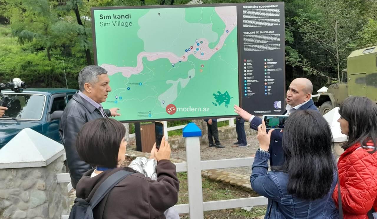 Cənub bölgəsinin yeni turizm məkanı - Sım kəndi