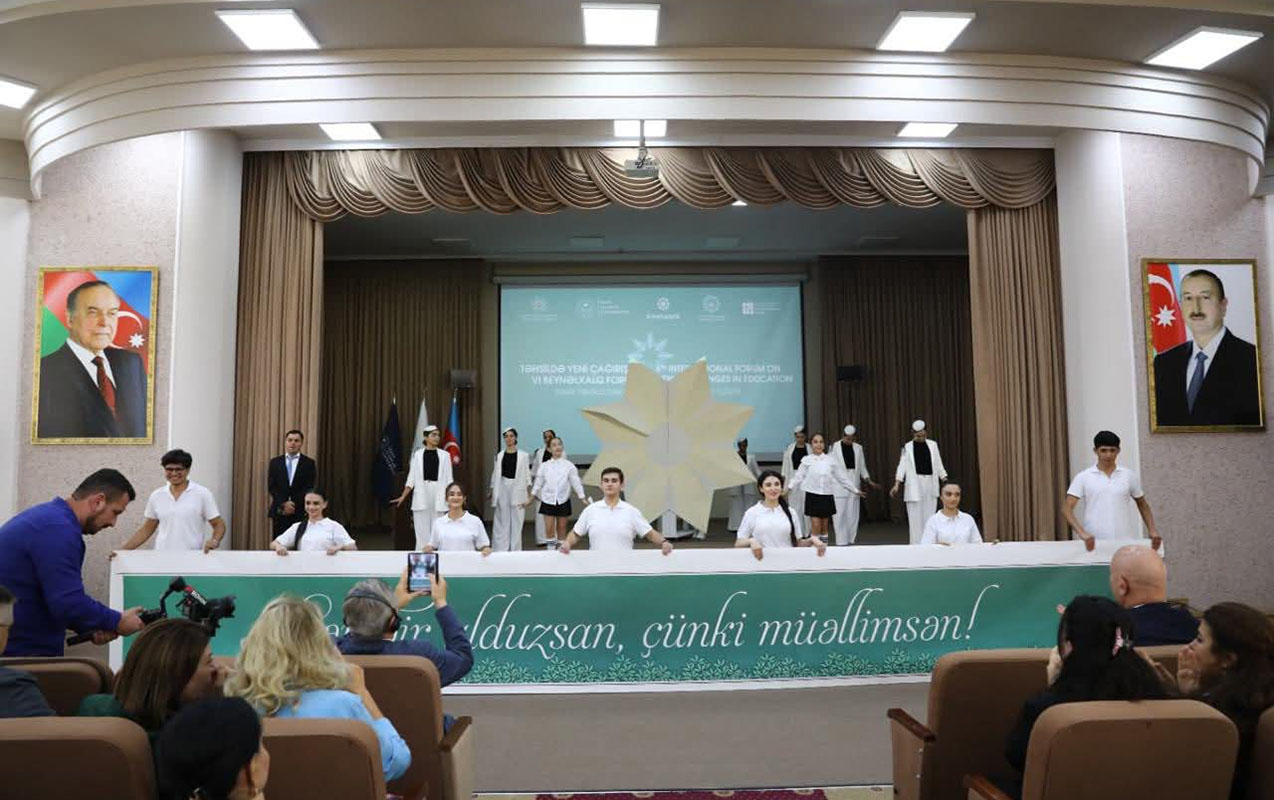 Təhsildə Yeni Çağırışlar VI Beynəlxalq Forumu - FOTOLAR
