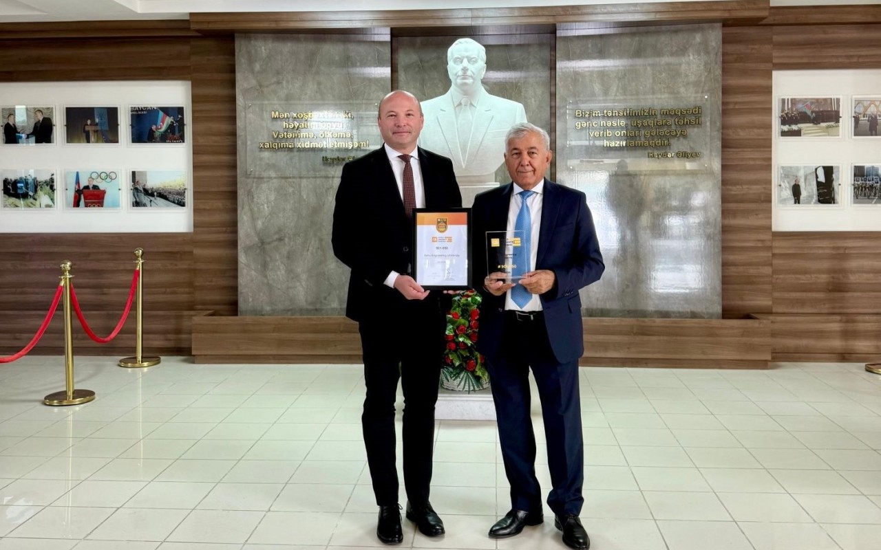 "QS 2026"- da TOP minlikdə yer alan BMU təltif edilib - FOTOLAR