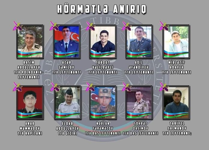 11 həkim, 7 feldşer, 26 sanitar - Ağ xalatlı ŞƏHİDLƏR
