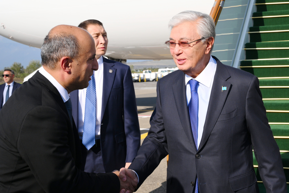 Tokayev Qəbələyə gəldi