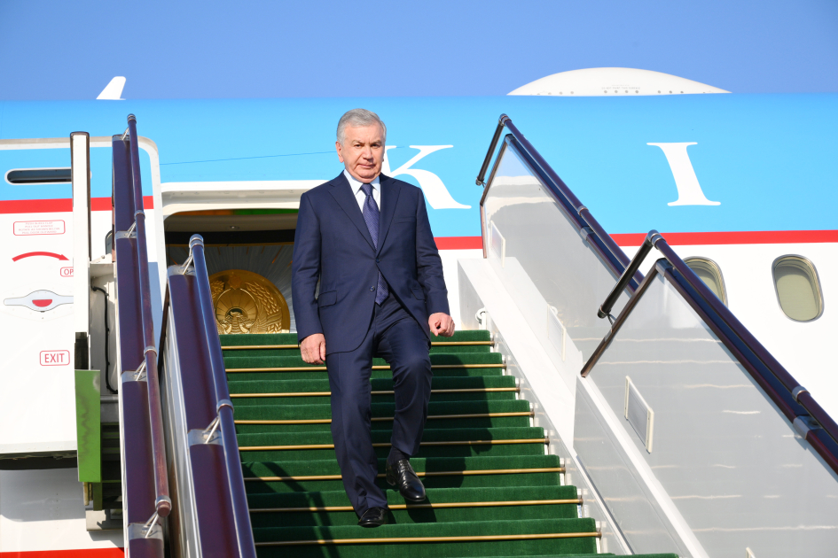 Şavkat Mirziyoyev Qəbələdə səfərdədir - FOTOLAR