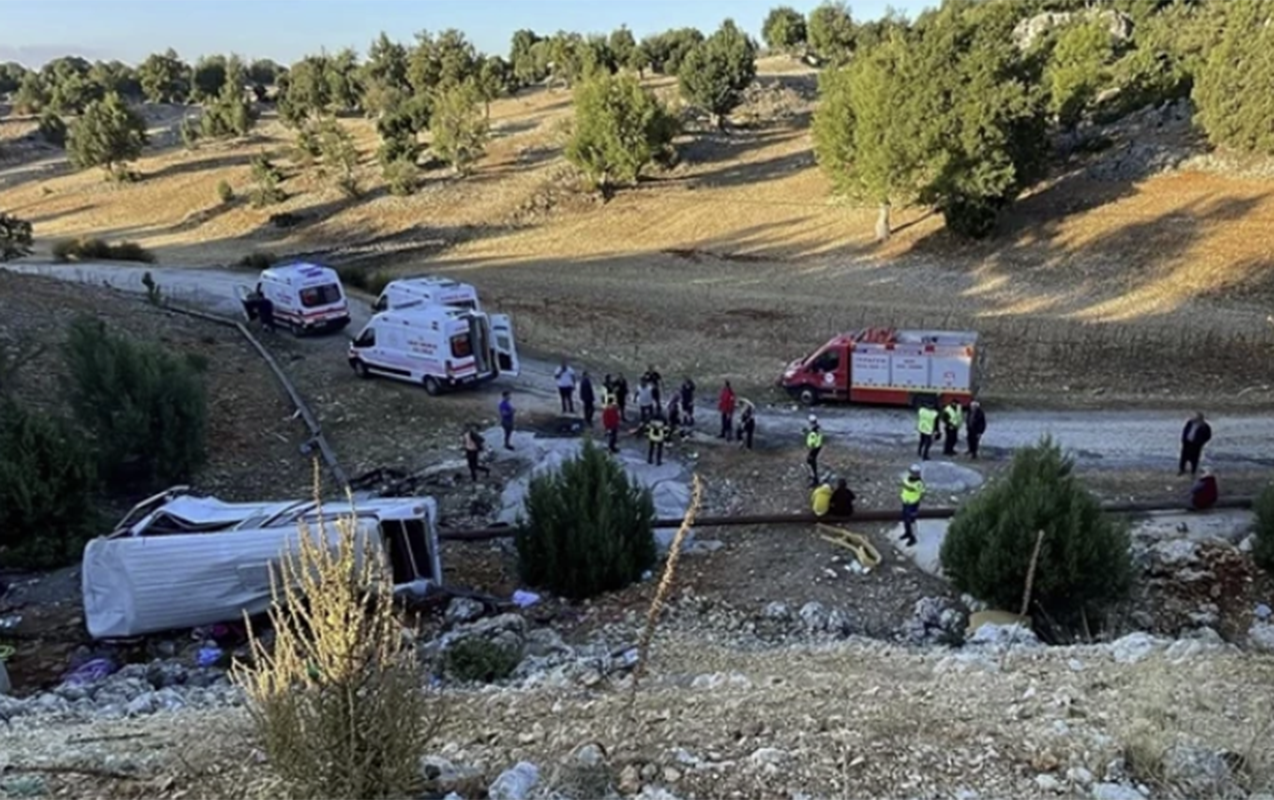 Türkiyədə ağır qəza - 5 ölü, 14 yaralı