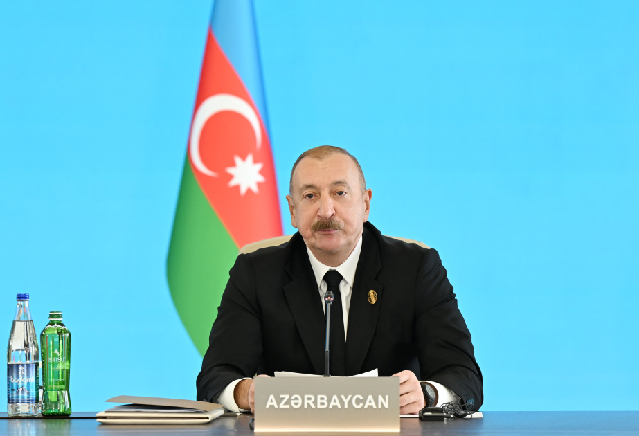 Prezidentin Zirvə Görüşündə çıxışı - TAM MƏTN
