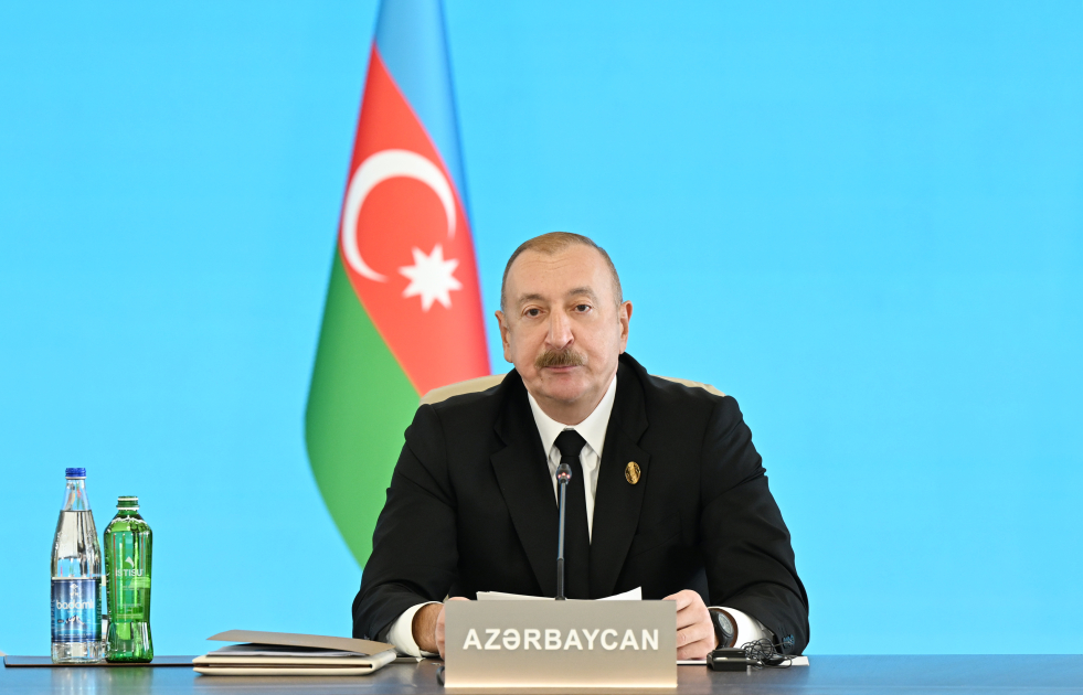 Prezidentin Zirvə Görüşündə çıxışı - TAM MƏTN