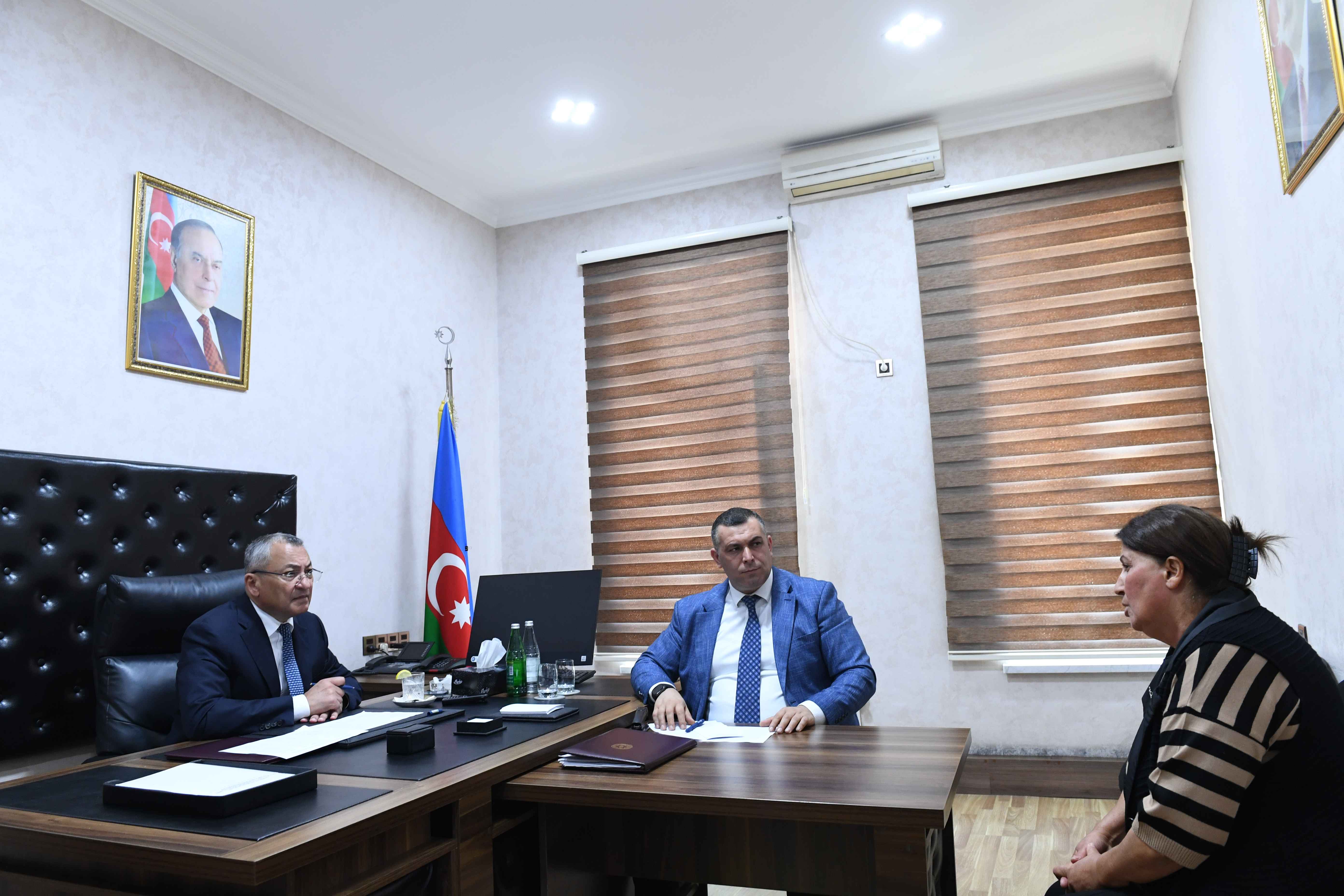 Dövlət Komitəsində vətəndaşların növbəti qəbulu keçirilib