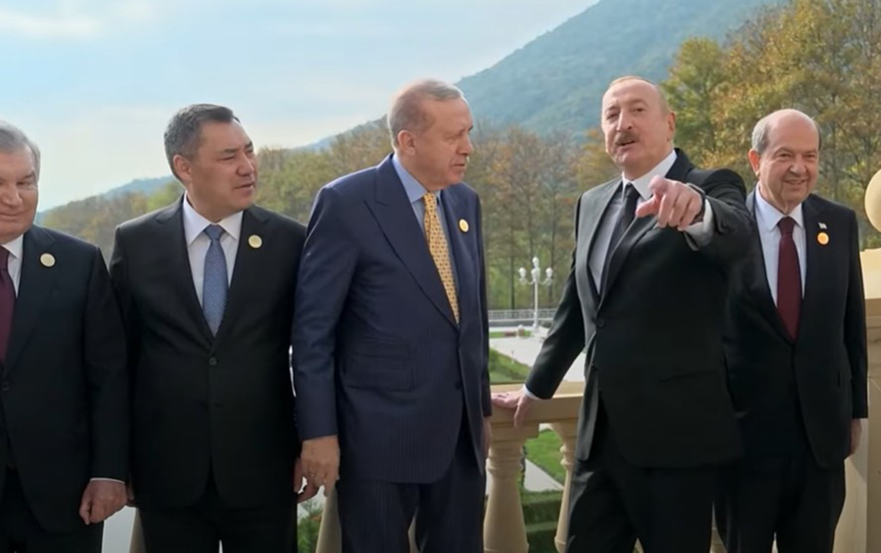 Liderlər Qəbələ mənzərəsini seyr ediblər - VİDEO