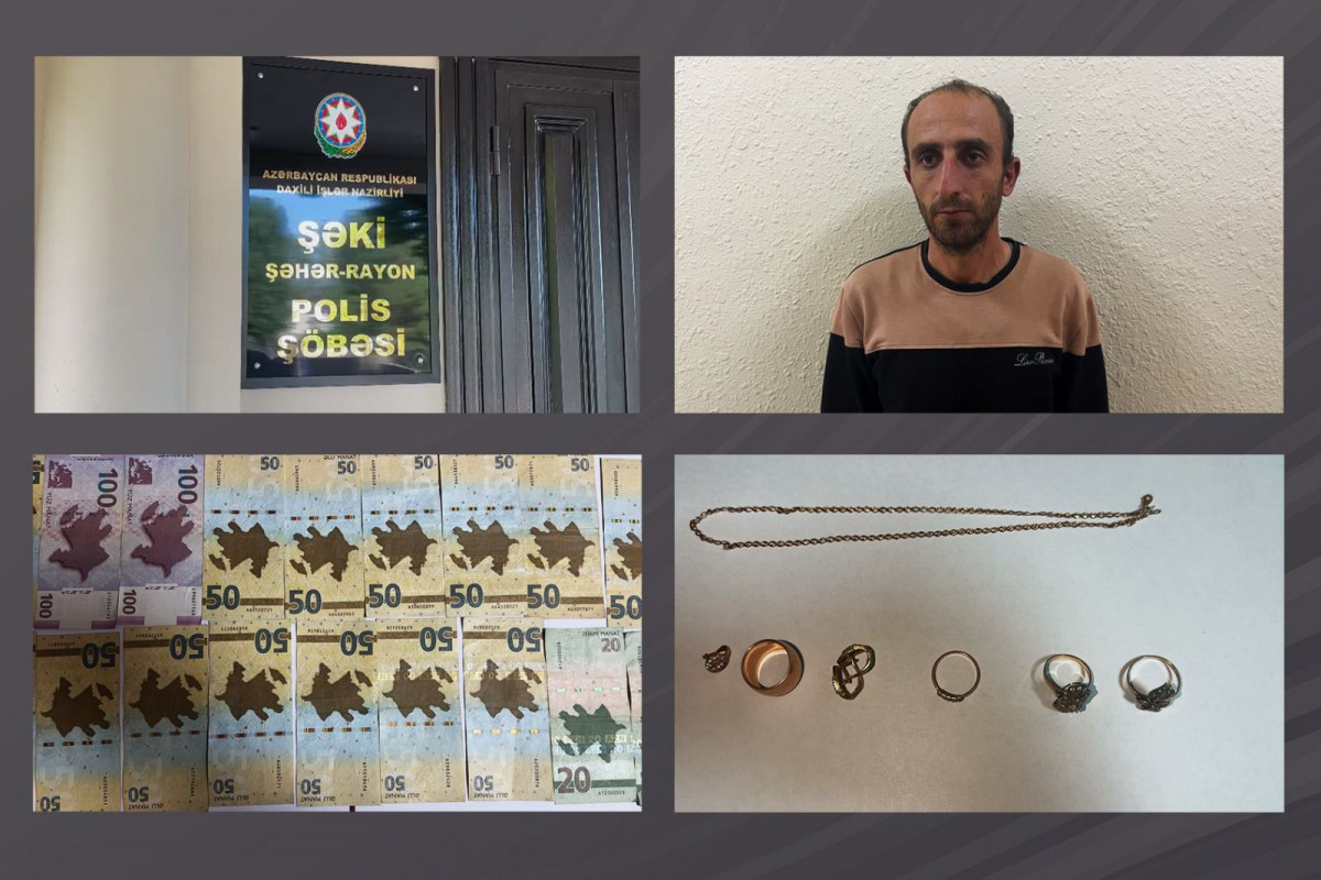 Oğurluq etdiyi evi yandıran şəxs tutuldu