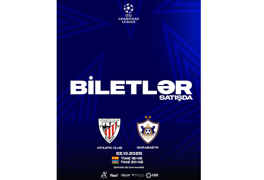 “Qarabağ”-“Atletik” matçına biletlərin qiyməti