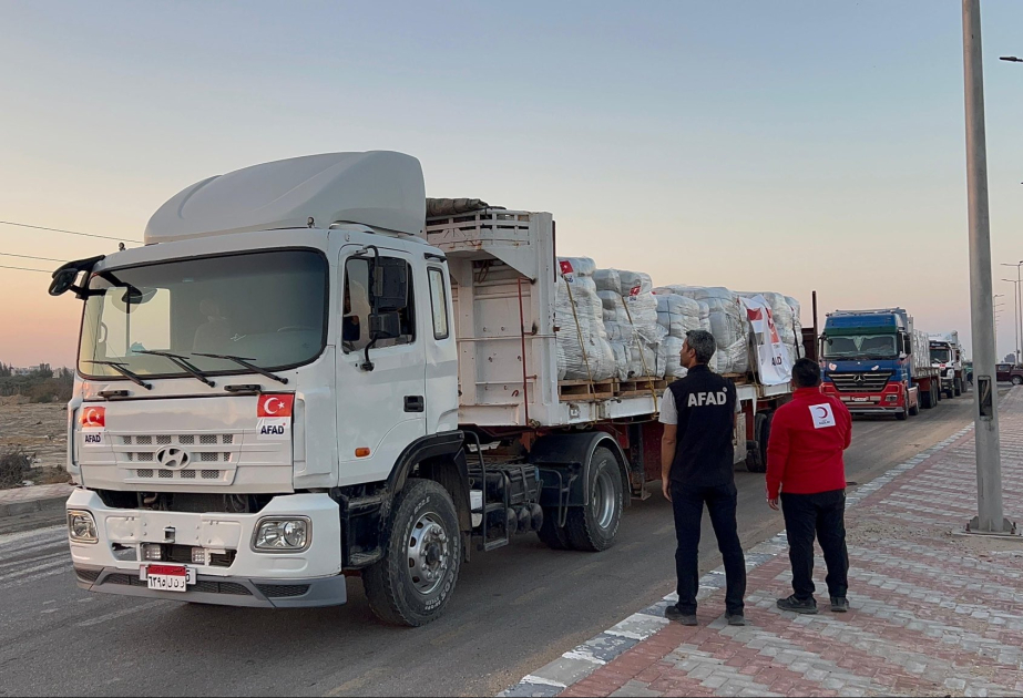 Türkiyədən Qəzzaya humanitar yardım 