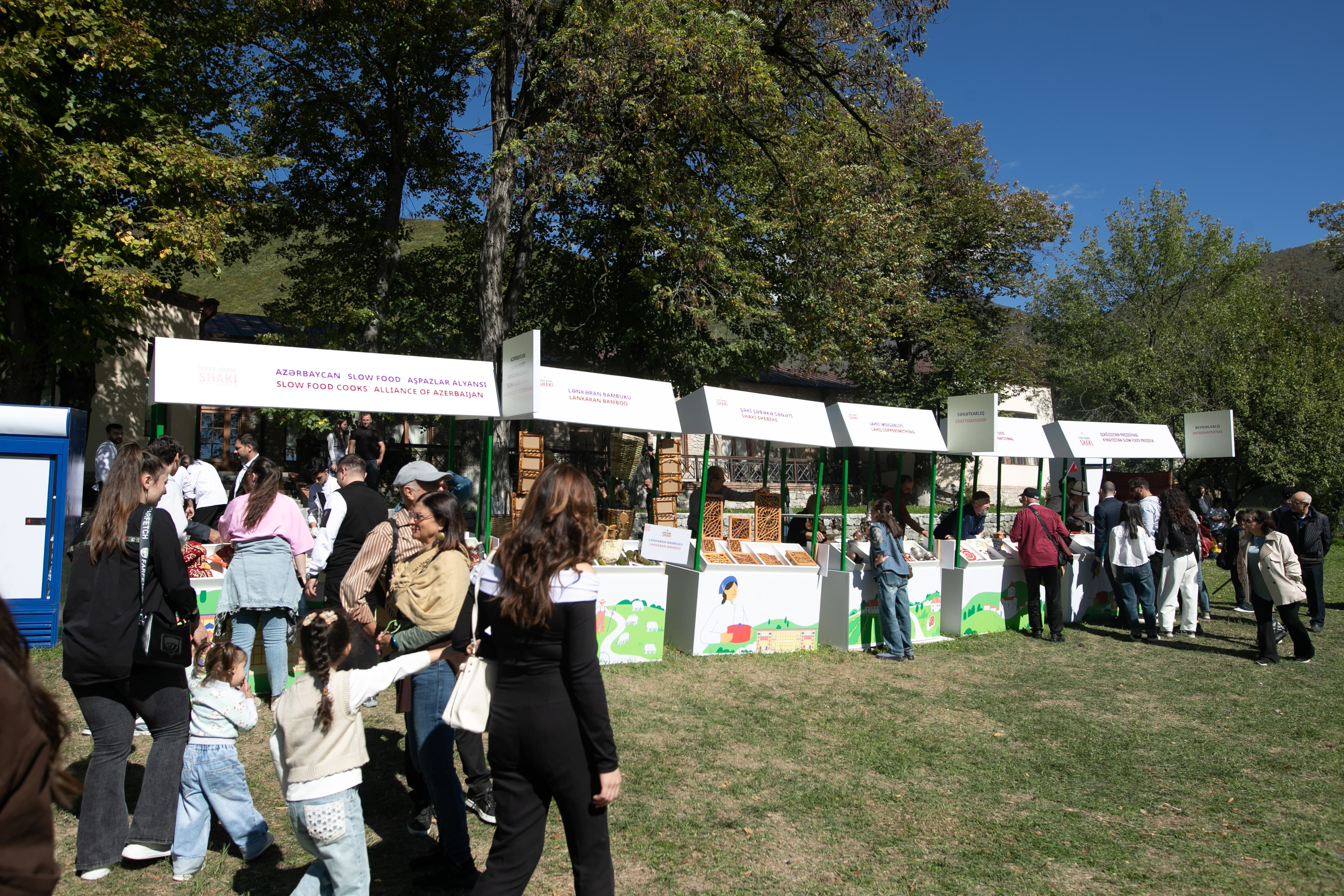Şəki “Terra Madre” qastronomiya festivalına ev sahibliyi edir - FOTOLAR