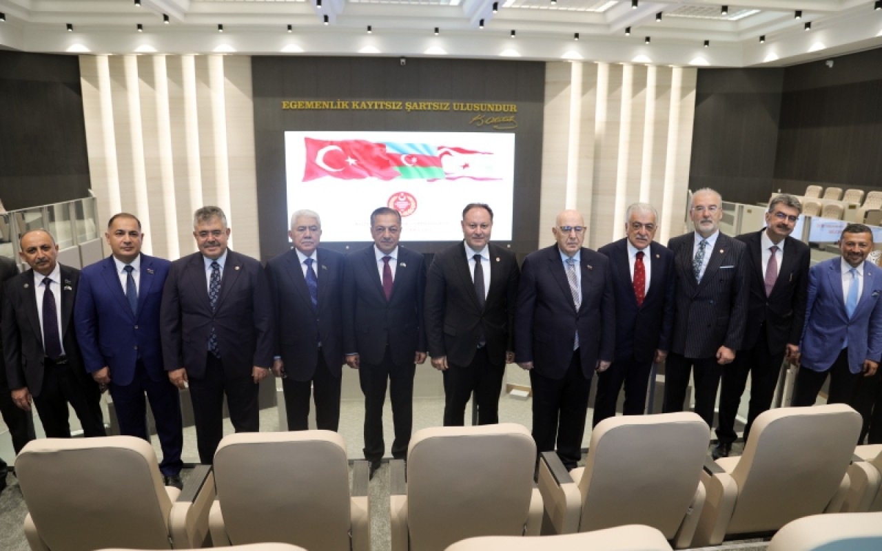 Deputatlarımız Şimali Kiprdə rəsmi görüşlərdə iştirak edir - FOTOLAR