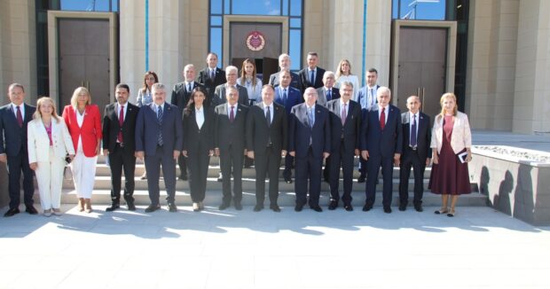 Türk parlamentləri arasında üçtərəfli görüş – FOTOLAR