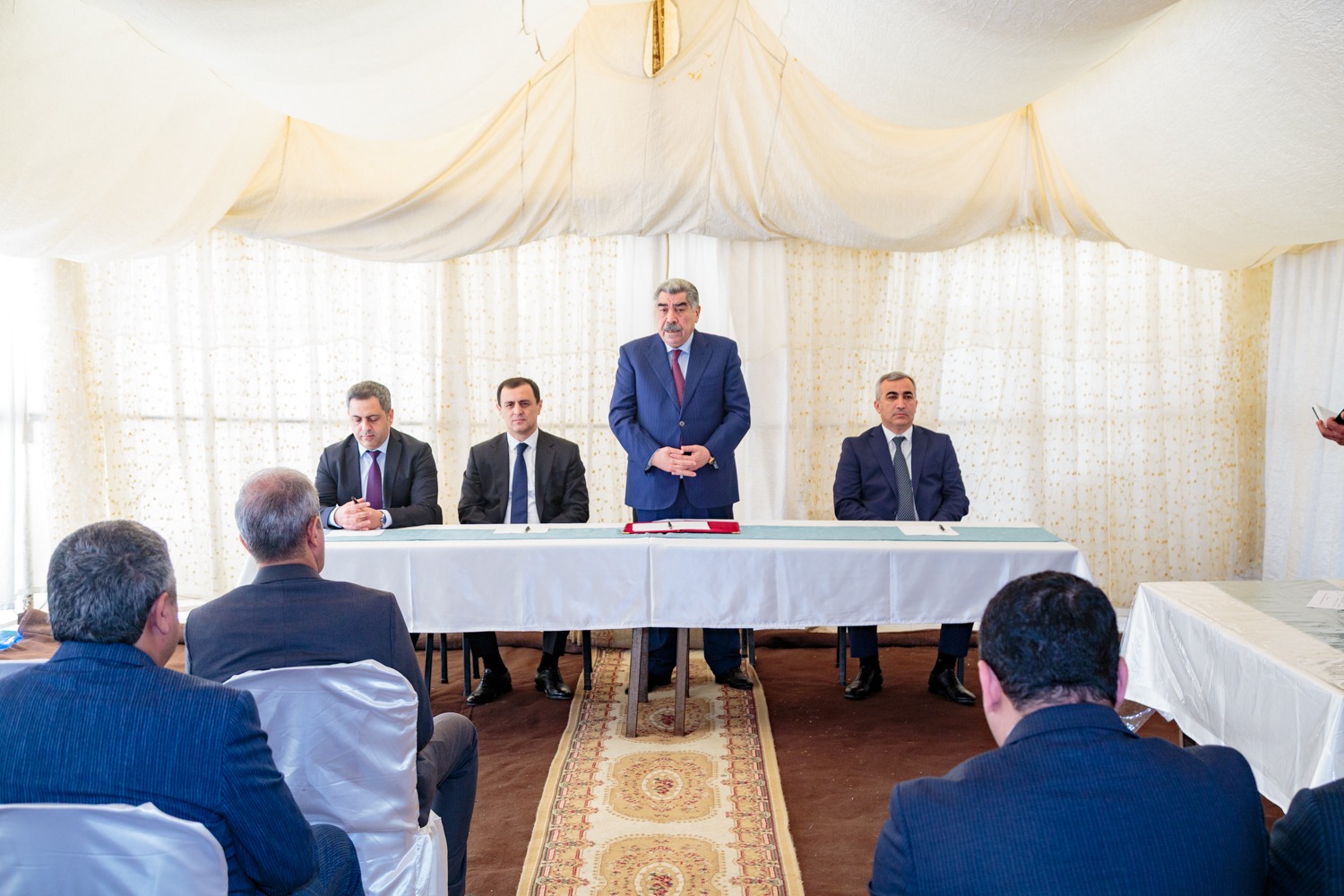 Rüstəm Xəlilov növbəti səyyar qəbul keçirdi - FOTO