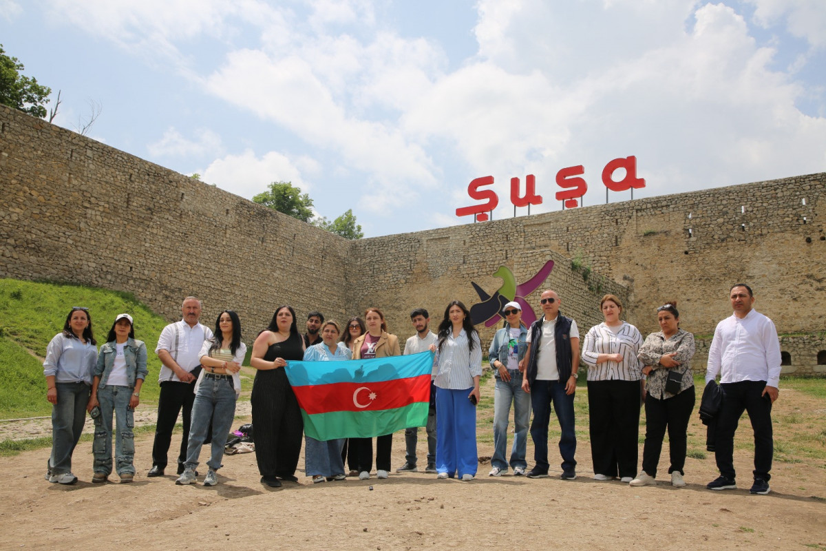 Şuşaya infotur təşkil edilib - FOTO