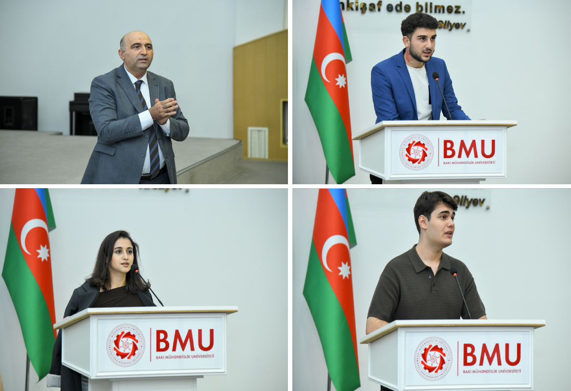 BMU-da Tələbə Elmi Cəmiyyətinin fəaliyyəti ilə bağlı təqdimat olub 