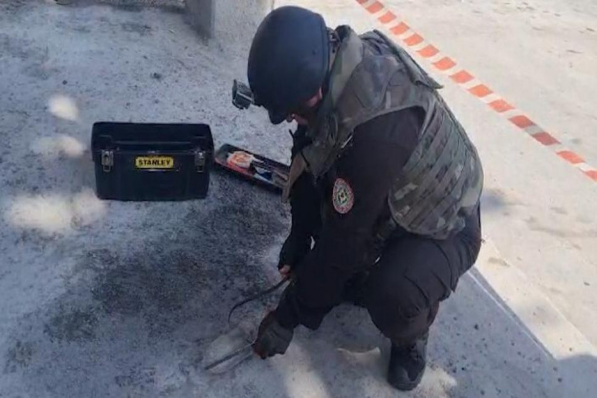 Balaxanıda sursat aşkar edildi