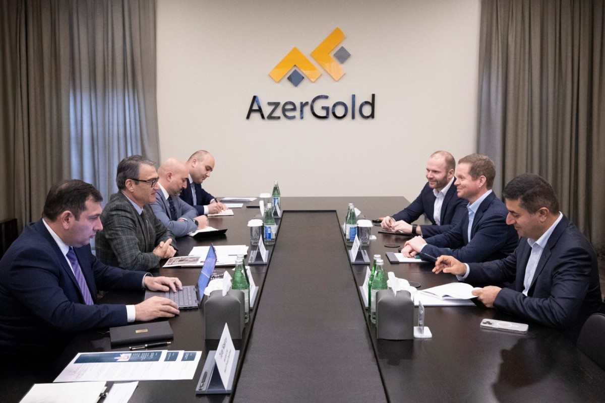 “AzerGold”un rəhbərliyi “Boston Consulting Group”un regional direktoru ilə görüşdü