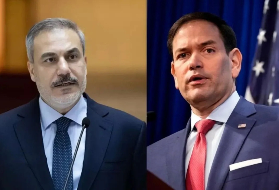 Fidan amerikalı həmkarı ilə danışıqlar apardı