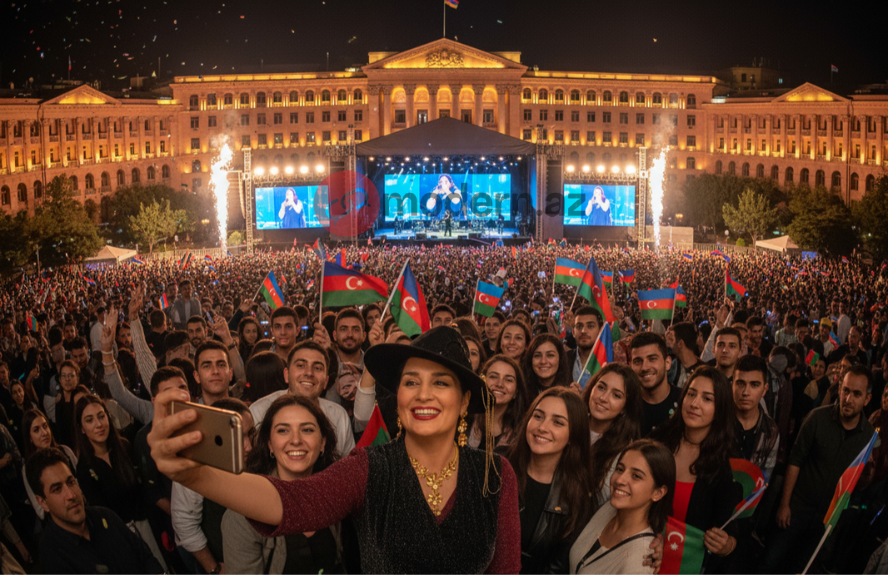 Elza Ermənistanda konsertə hazırlaşır: 