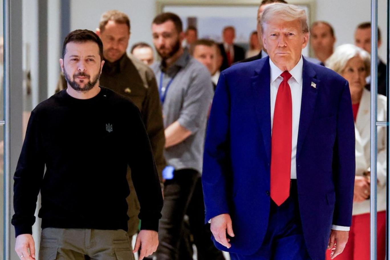 Трамп и Зеленский встреча длилась 2,5 часа