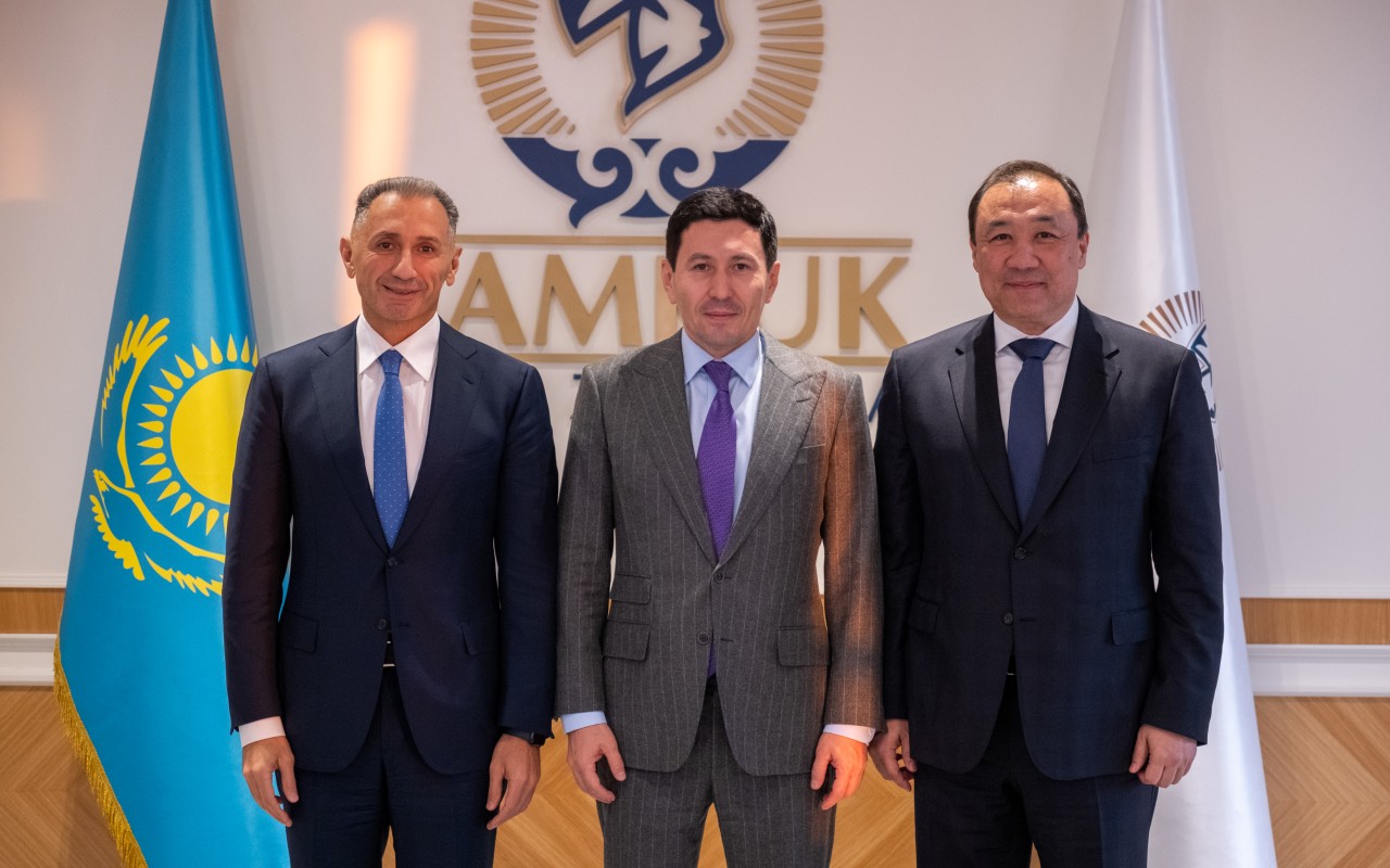 Rəşad Nəbiyev Qazaxıstanda görüş keçirdi - FOTO