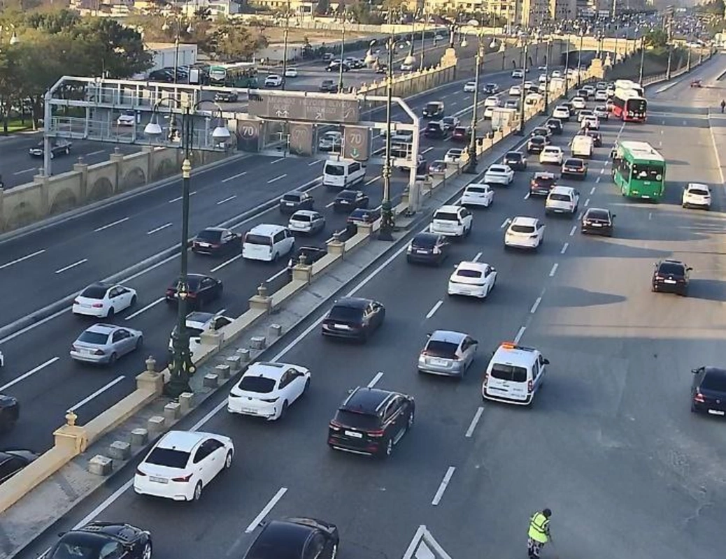 Bakıda tıxac var 