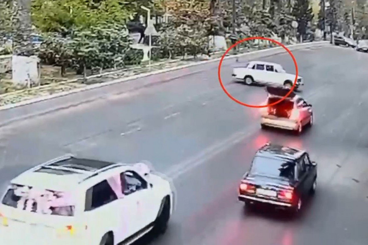 Toy karvanında avtoxuliqanlıq edən sürücü saxlanıldı - VİDEO