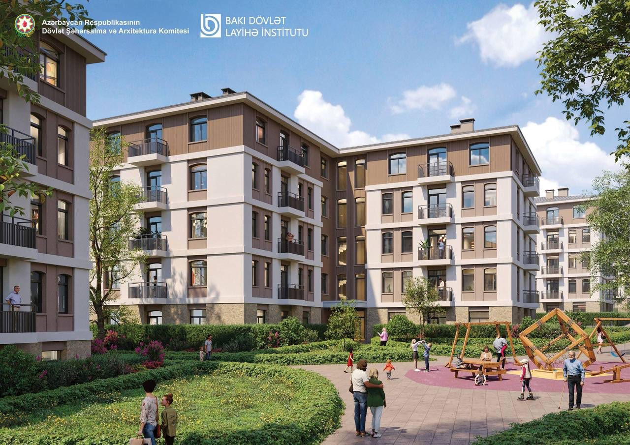 Cəbrayıl şəhərində tikiləcək 2-ci və 3-cü yaşayış kompleksləri - FOTO