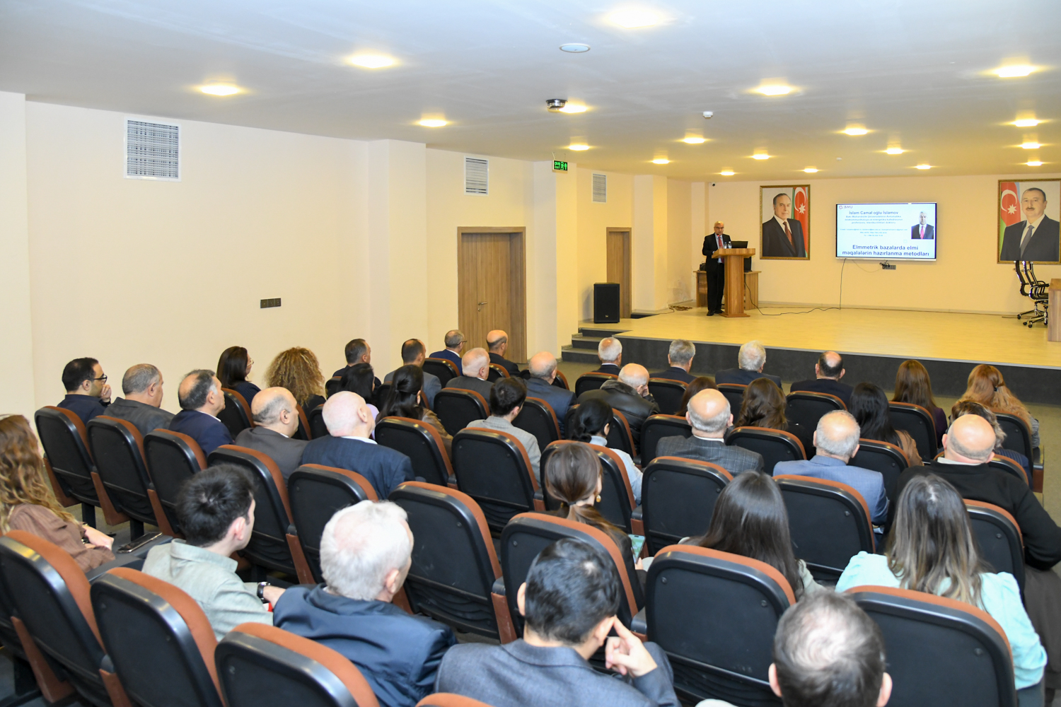 BMU-da beynəlxalq elmmetrik bazalar üzrə təlimlər keçirildi - FOTO