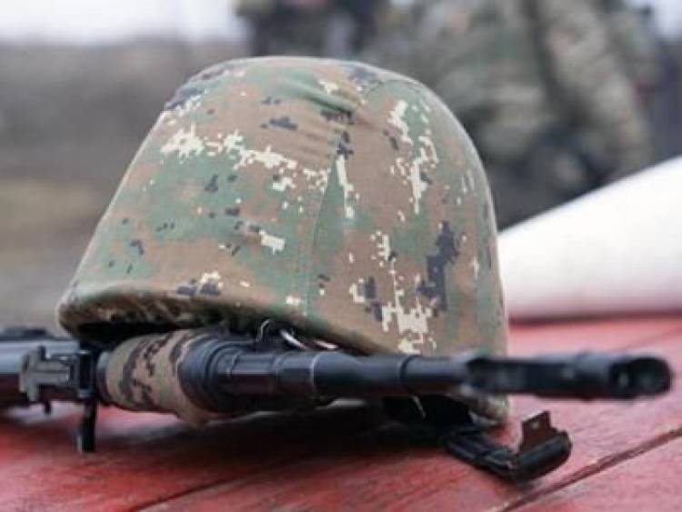 Erməni əsgər postda öldü