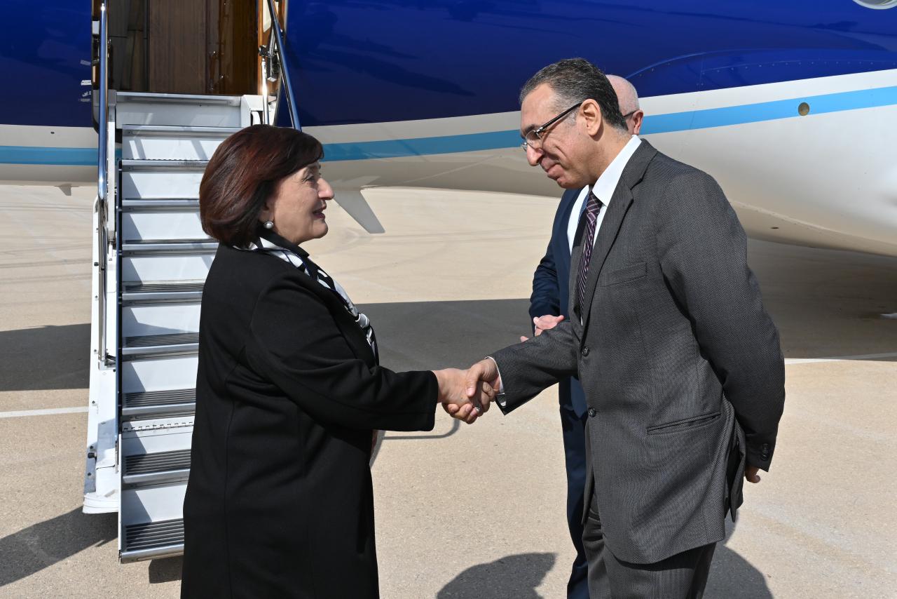 Sahibə Qafarova Misirdədir