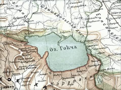 Sevan deyil, Göyçədir! - Tarixi XƏRİTƏ