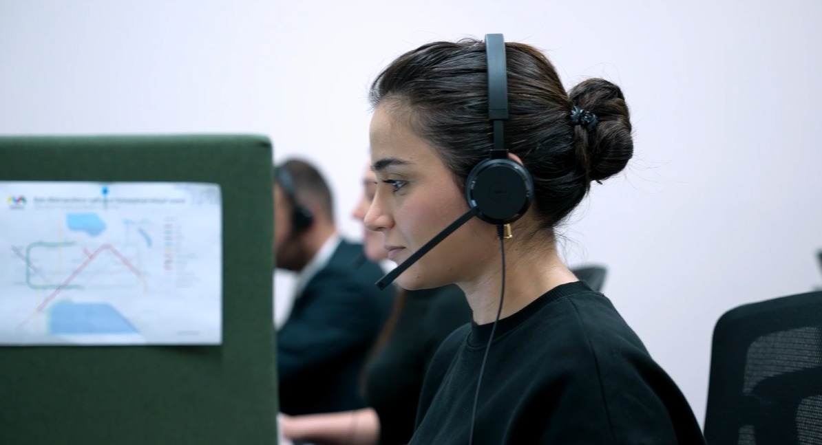 Metroda yeni əlaqə mərkəzi istifadəyə verildi