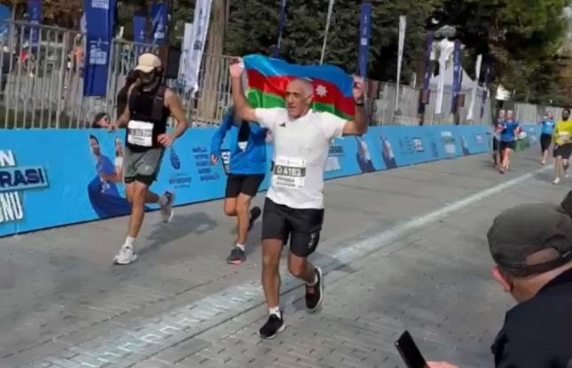 Ağbaba köhləni İstanbul marafonunda