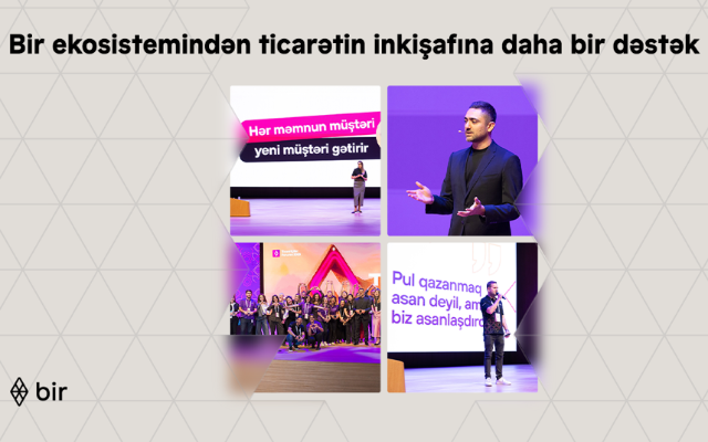 Bir ekosistemindən ticarət sənayesinin inkişafı üçün daha bir addım 
