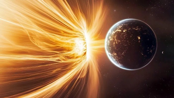 Yerdə maqnit qasırğası başlayıb