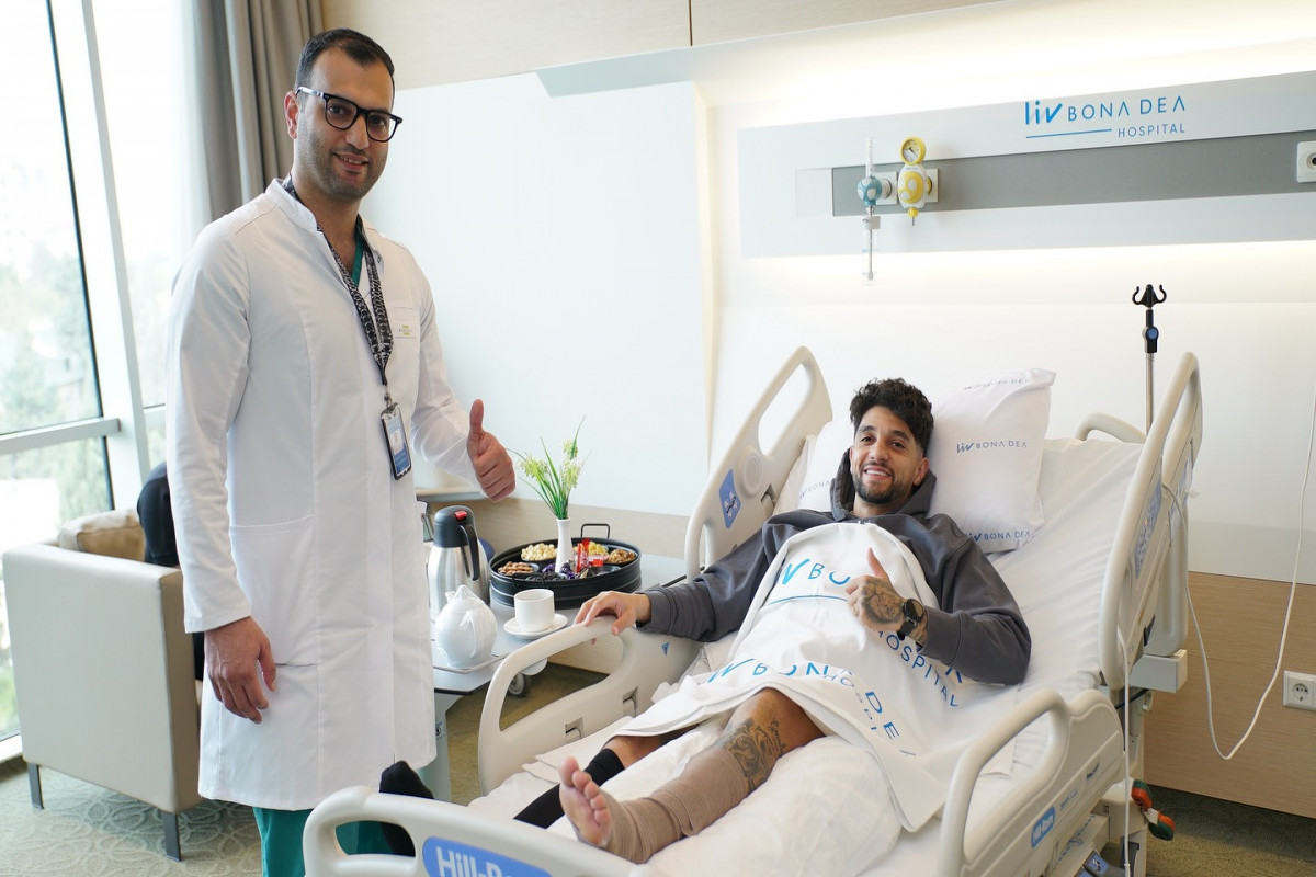  “Qarabağ”ın oyunçusu Kadinin ayağı sınıb