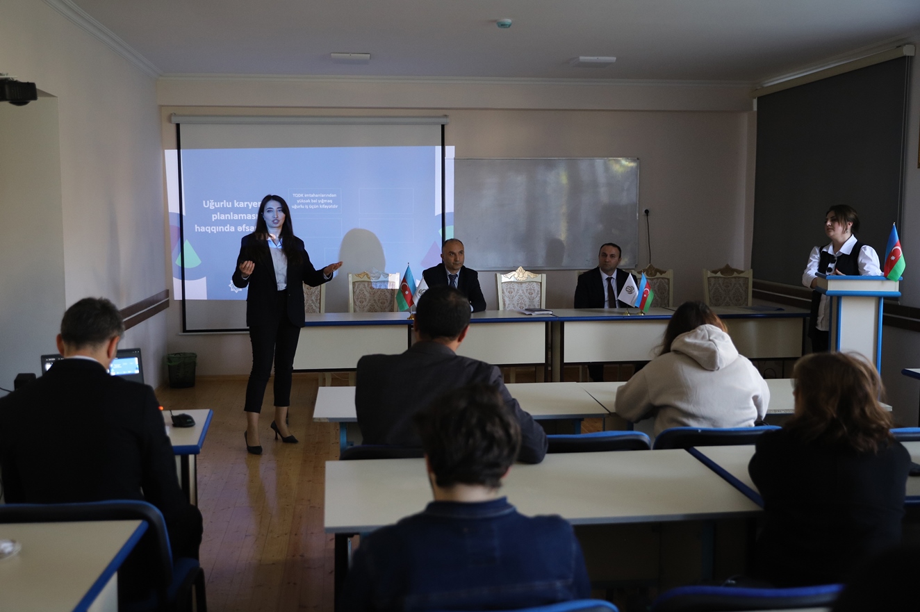 Gəncə Dövlət Universitetində seminar keçirilib - FOTO