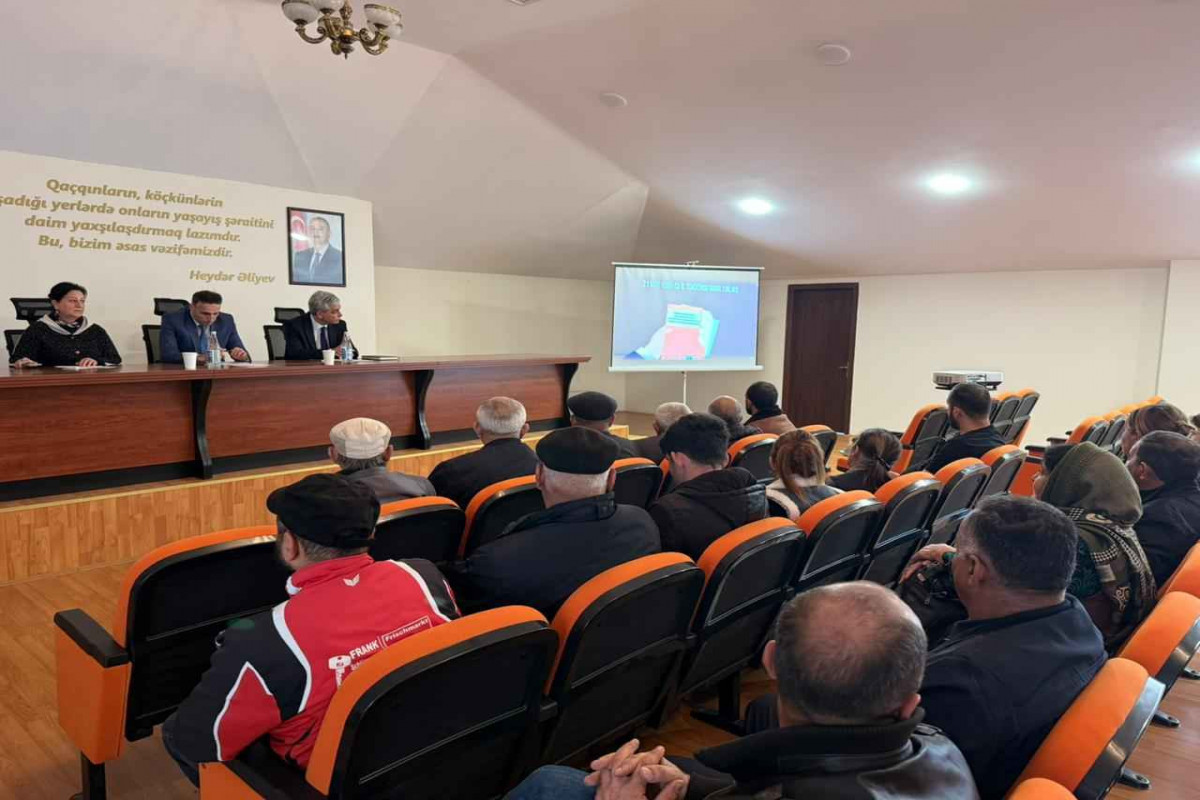 Şuşakənd, Badara, Həsənriz və Vəngli kəndlərinin sakinləri ilə görüş - FOTO