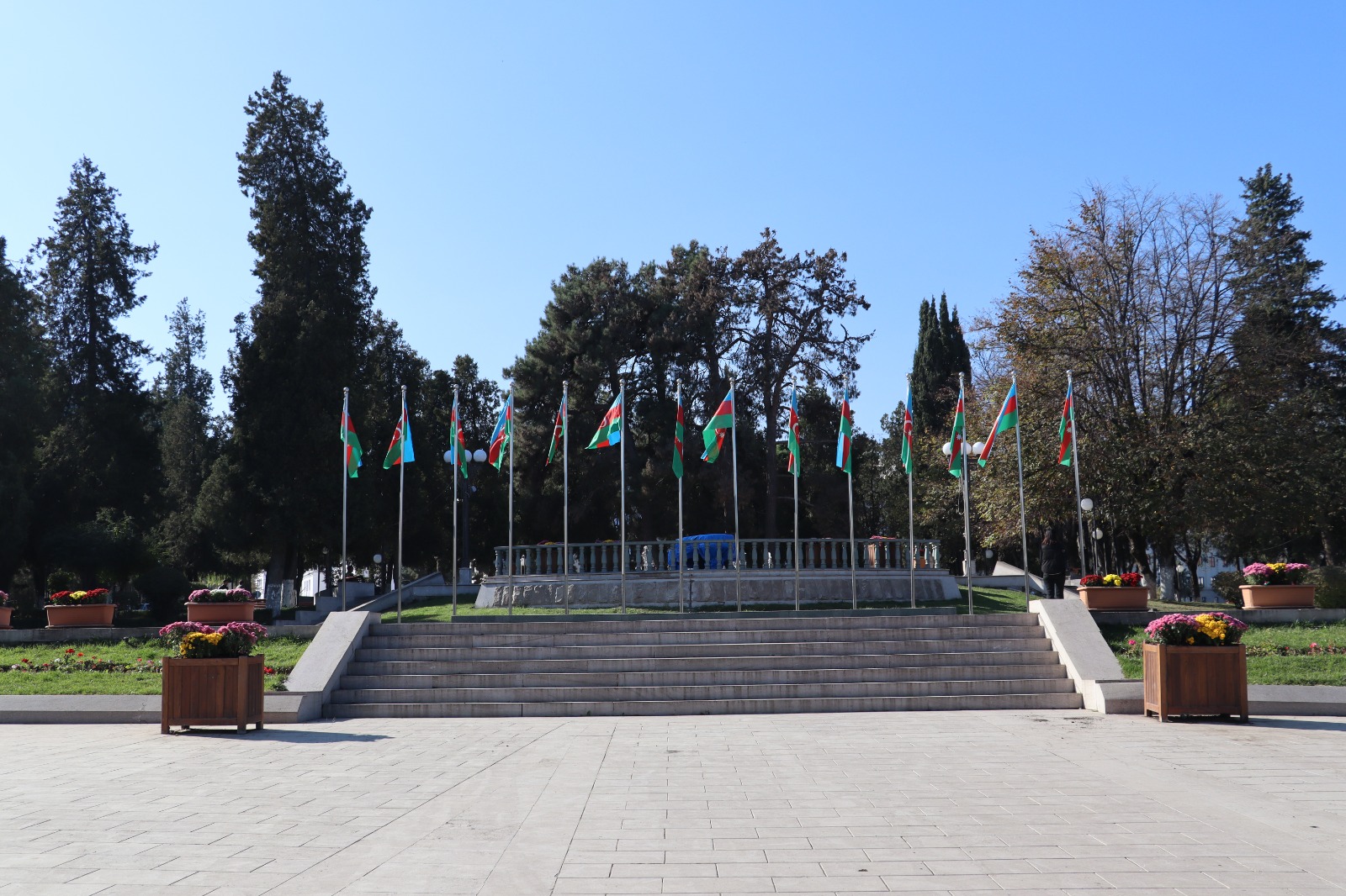 Xankəndi Zəfər Günü konsertinə hazırlaşır - FOTO 