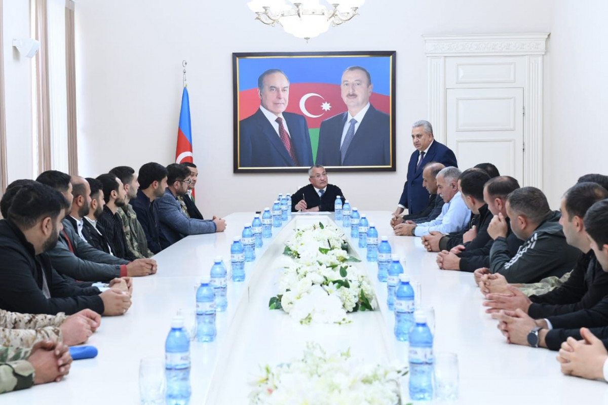 Dövlət Komitəsində Zəfərin beşinci ildönümü qeyd olundu - FOTOLAR